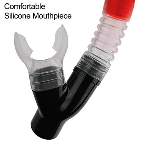 Ivation Dry Snorkel Scuba Diving for Swimming Snorkeling Snorkeling with Purge Valve for Easy Snorkel Clearing Ivation Dry Snorkel Scuba Diving for Swimming Snorkeling Snorkeling with Purge Valve for Easy Snorkel Clearing